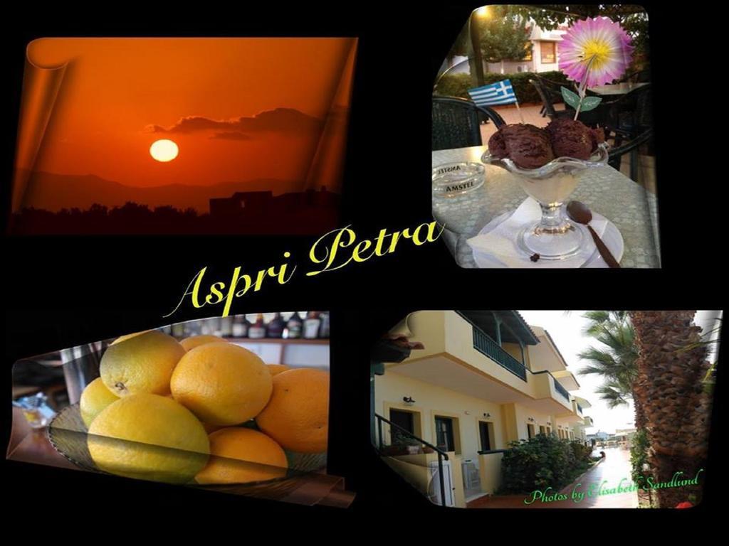 Aspri Petra Apartments Analipsi  Dış mekan fotoğraf